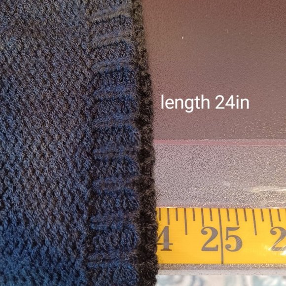 CLOUD CHASER Juniors Sz S Off-the-Shoulder Embroidered Floral Sweater Jet Black - Picture 11 of 16